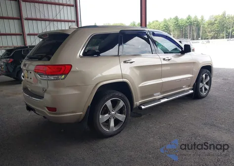 2014 Jeep Grand Cherokee Overland z USA, uszkodzony, nr VIN 1C4RJFCG6EC154797